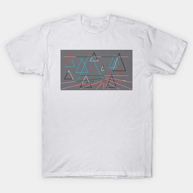 Hipster Triangle T-Shirt by Jelen